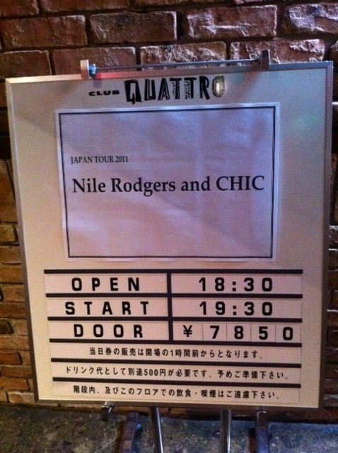 nile rodgers&chic 2011