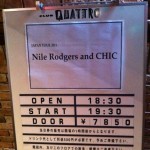 NILE RODGERS & CHIC Japan Tour 2011