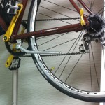 Raleigh Carlton Nのホイールを”Campagnolo Khamsin”に換装。