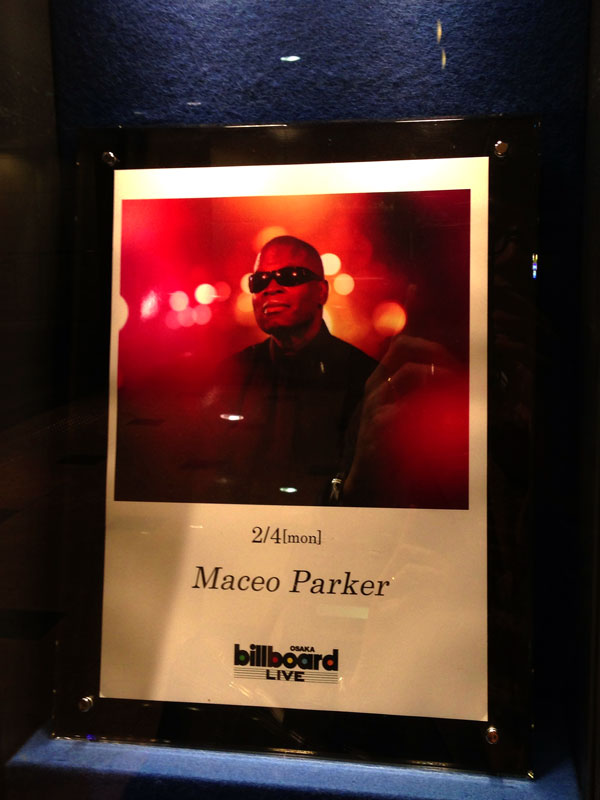 Maceo Parker @Billboard Live Osaka 2013