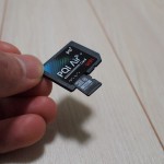 Air CardはSDカードアダプタなんで、microSDが必須