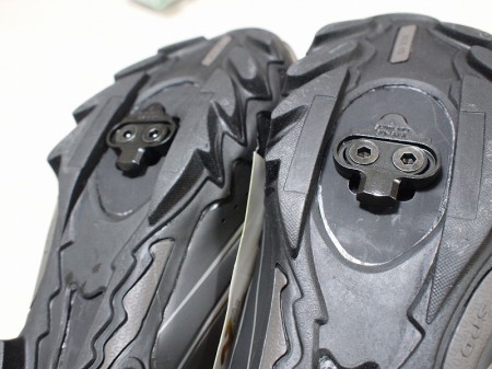 "Shimano M087"クリート装着完了!