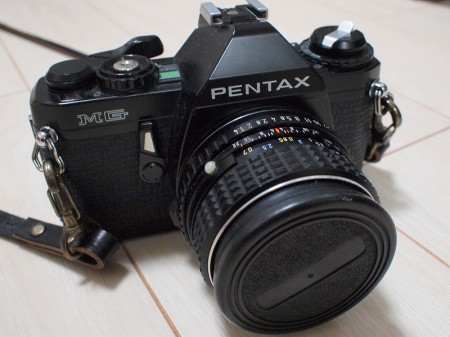 銀塩一眼レフ"Pentax MG"