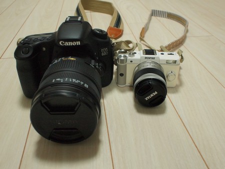 "PENTAX Q" VS "EOS 60D"