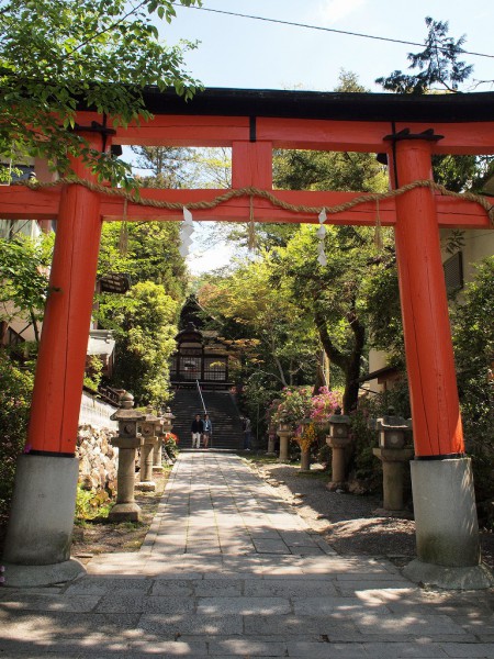 宇治神社にて