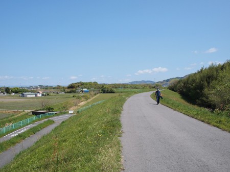 木津川CRは今日もロード乗りがいっぱいいました