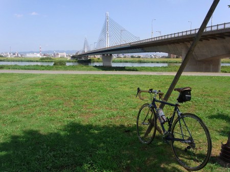 城北公園にて