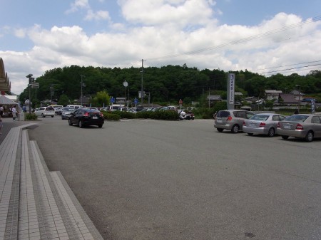 道の駅いながわでお昼休憩