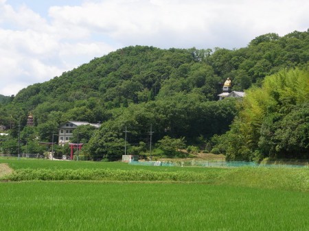 有馬富士近くの金像