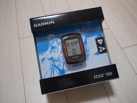 GPS] ロードバイクをさらに楽しむアイテム！「Garmin Edge 500」購入 
