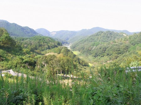 大槌峠からの眺め