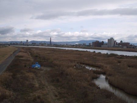 城北大橋より