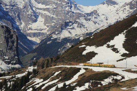 登山鉄道が画になる