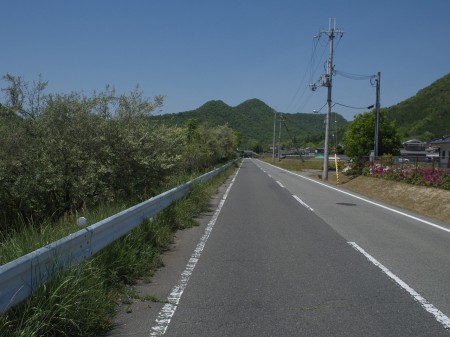 母子方面へ北上