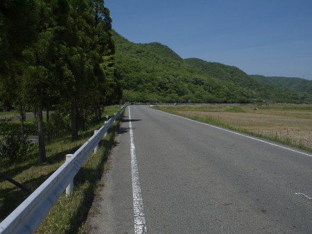 下青野公園を通過