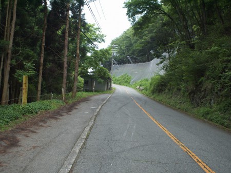 雨の中を走る