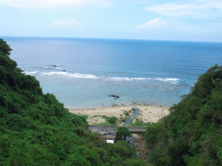 橋からは絶景