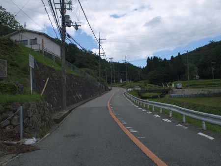 しばらく緩い勾配