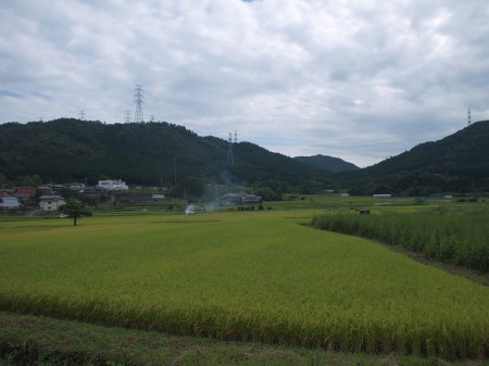 山間の風景