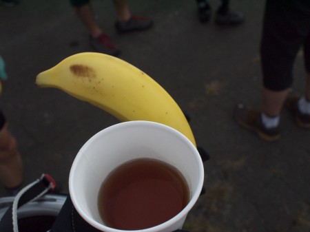 バナナを補給