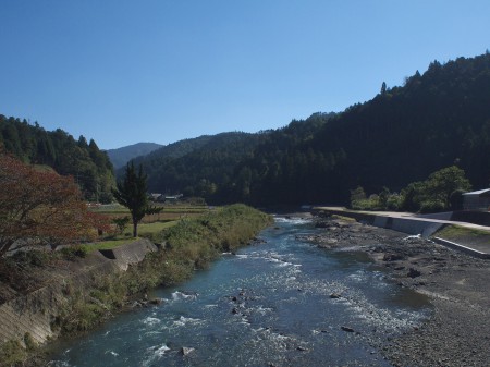 桂川の上流