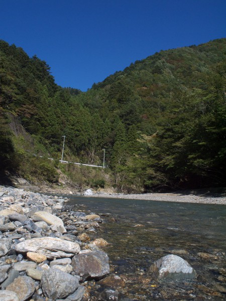 由良川の清流