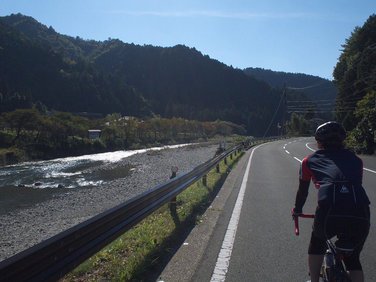 川幅も広くなってきた