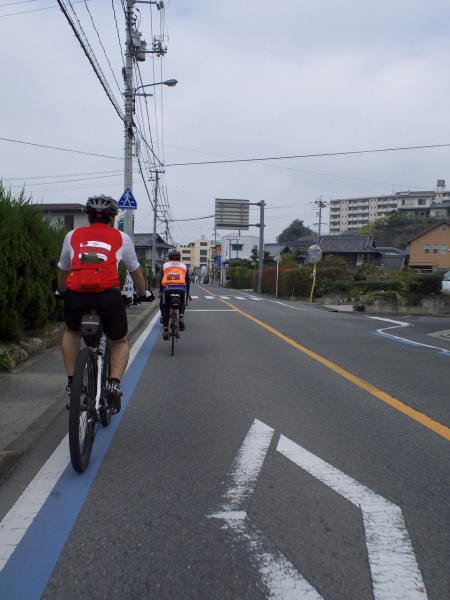 因島からは下道を