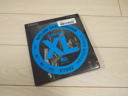 ブラックナイロン弦 D'Addario ETB92