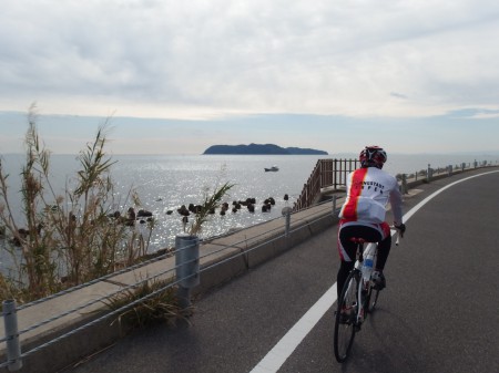 絶景の紀伊水道側