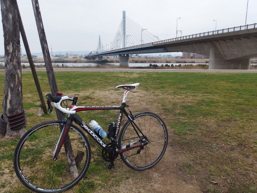 城北公園をスタート