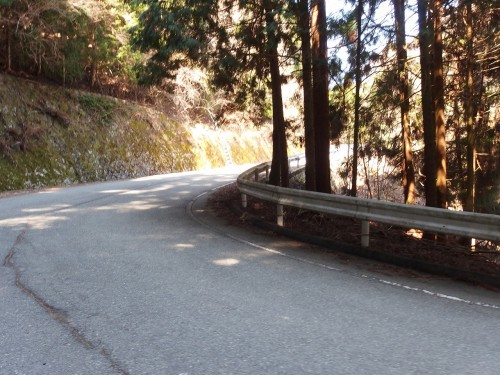 素敵な峠道