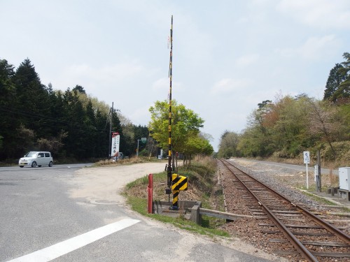 信楽高原鐵道の線路