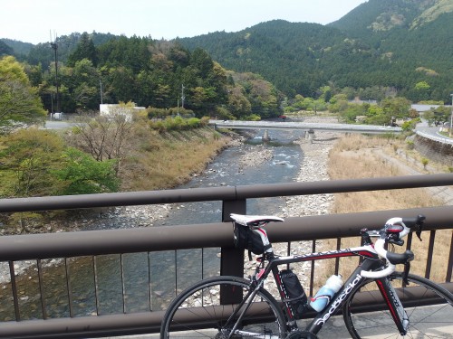 野洲川を望む