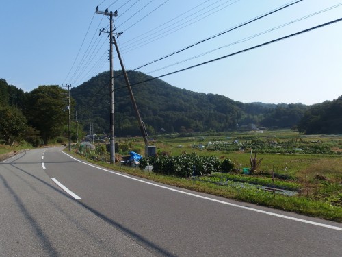 里山を抜ける