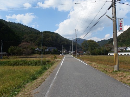 里山が広がる