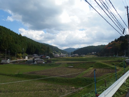 里山風景も