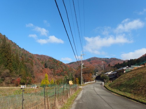 徐々に勾配が出てくる