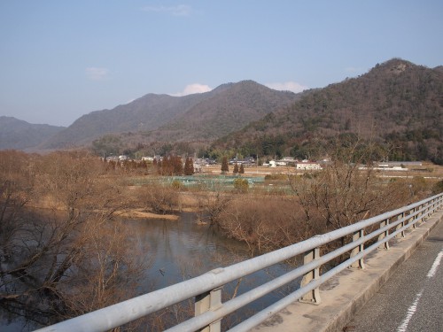 下青野公園を通過