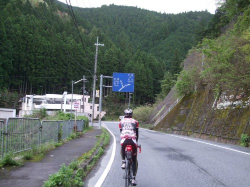 天川村の分岐